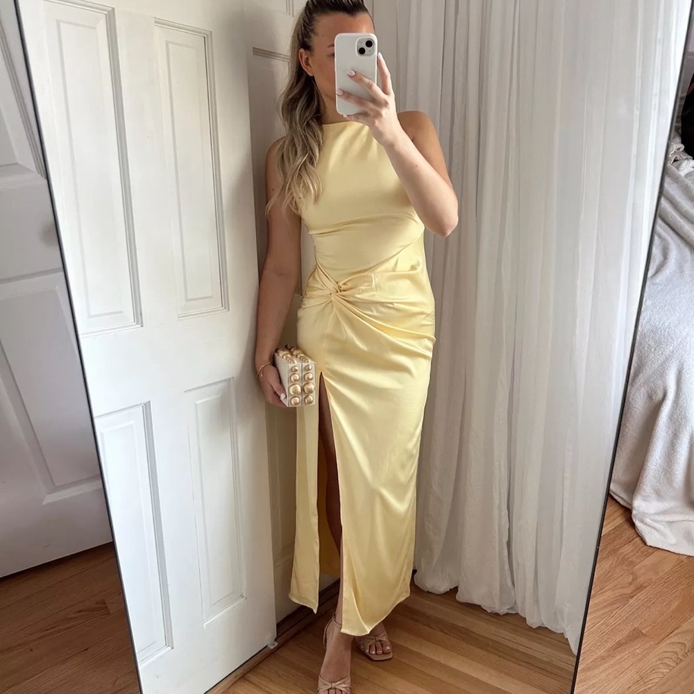Abercrombie Draped Skirt Maxi Dress